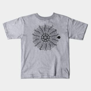 Wheel of Fish Kids T-Shirt